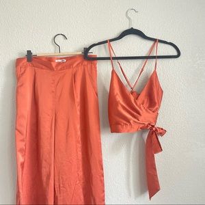 Small dressy fashion nova 2 piece set